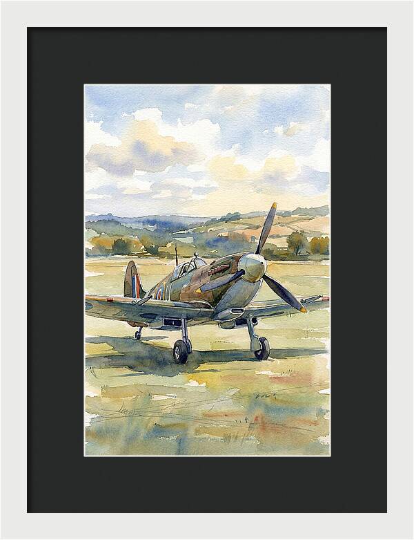 Airplane On The Airfield
