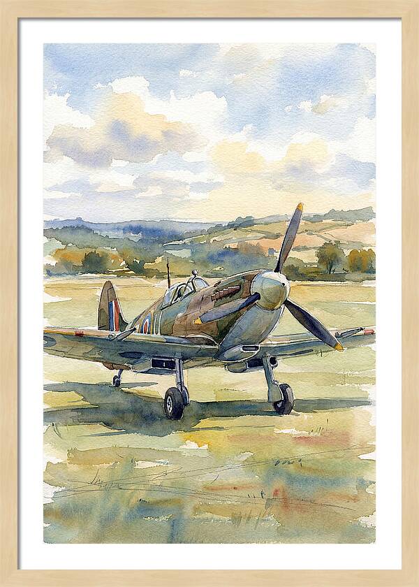 Airplane On The Airfield