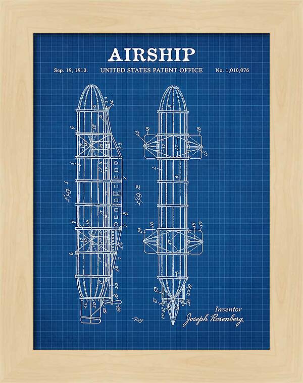Airship Blueprint Patent Us1010076