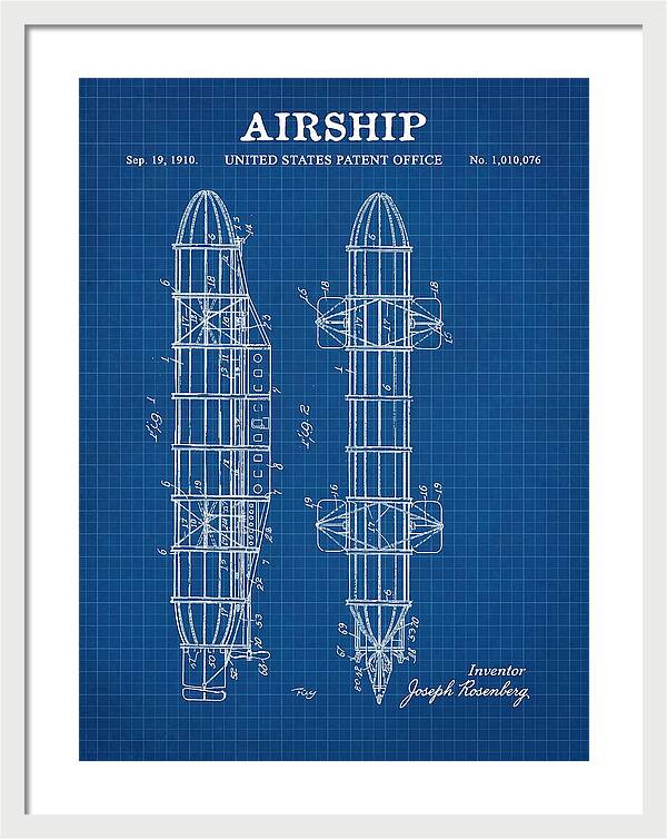 Airship Blueprint Patent Us1010076