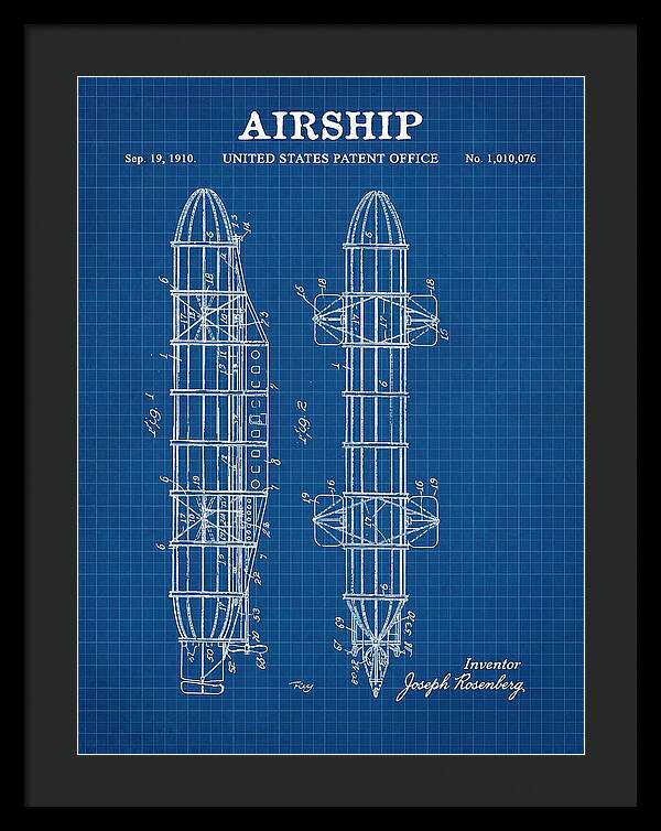 Airship Blueprint Patent Us1010076