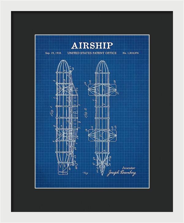 Airship Blueprint Patent Us1010076