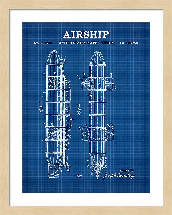 Airship Blueprint Patent Us1010076