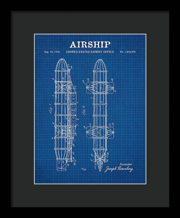 Airship Blueprint Patent Us1010076