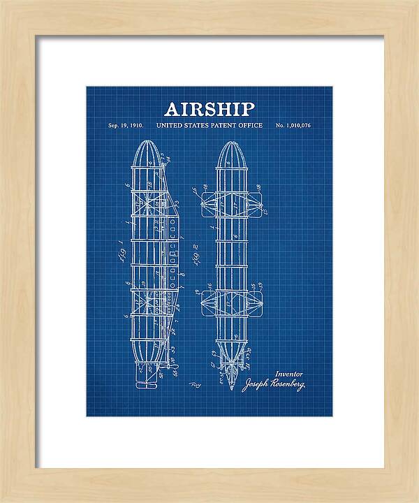 Airship Blueprint Patent Us1010076