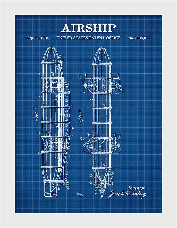 Airship Blueprint Patent Us1010076