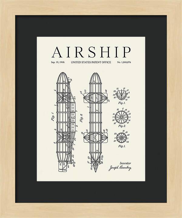 Airship Minimalist Patent Us1010076