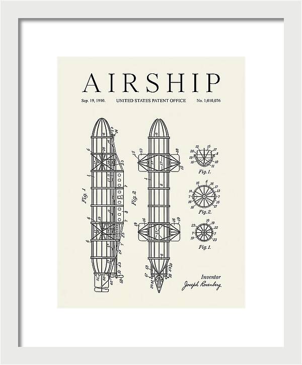 Airship Minimalist Patent Us1010076