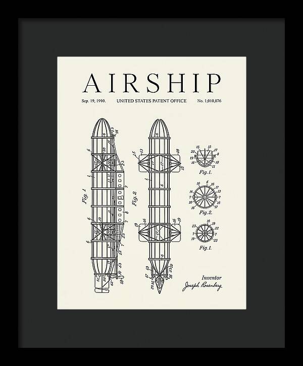 Airship Minimalist Patent Us1010076