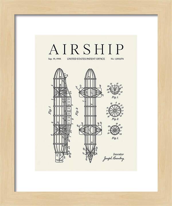 Airship Minimalist Patent Us1010076