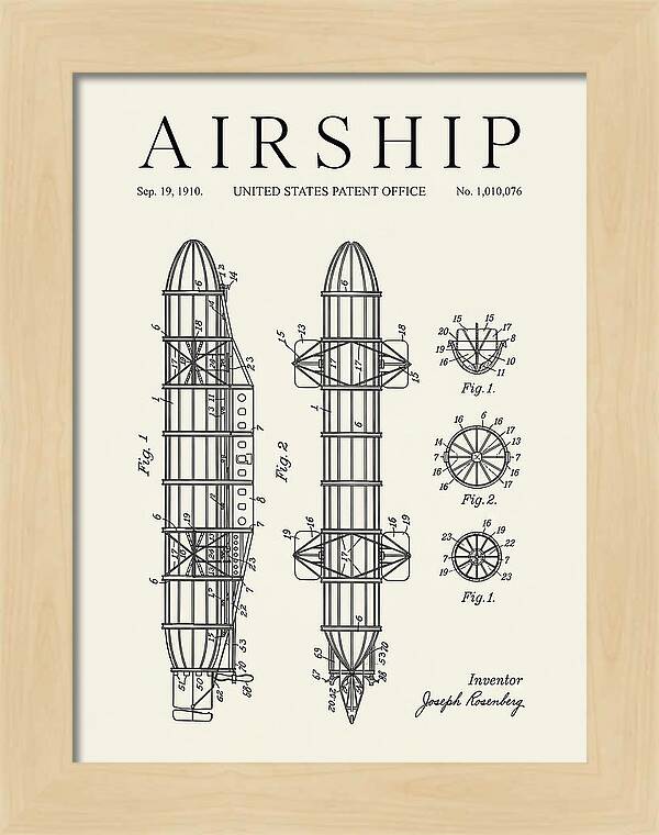 Airship Minimalist Patent Us1010076