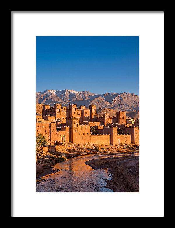 Ait Benhaddou At Golden Hour