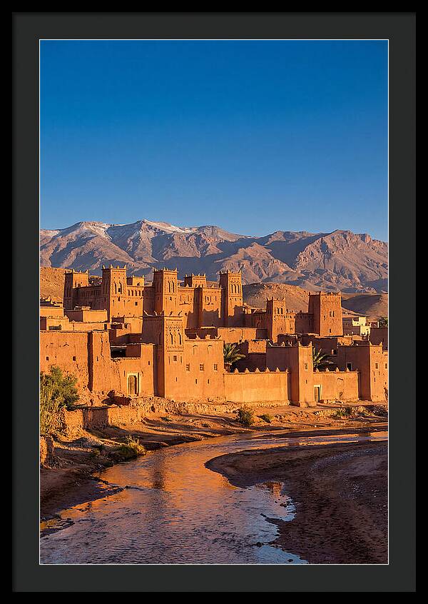 Ait Benhaddou At Golden Hour