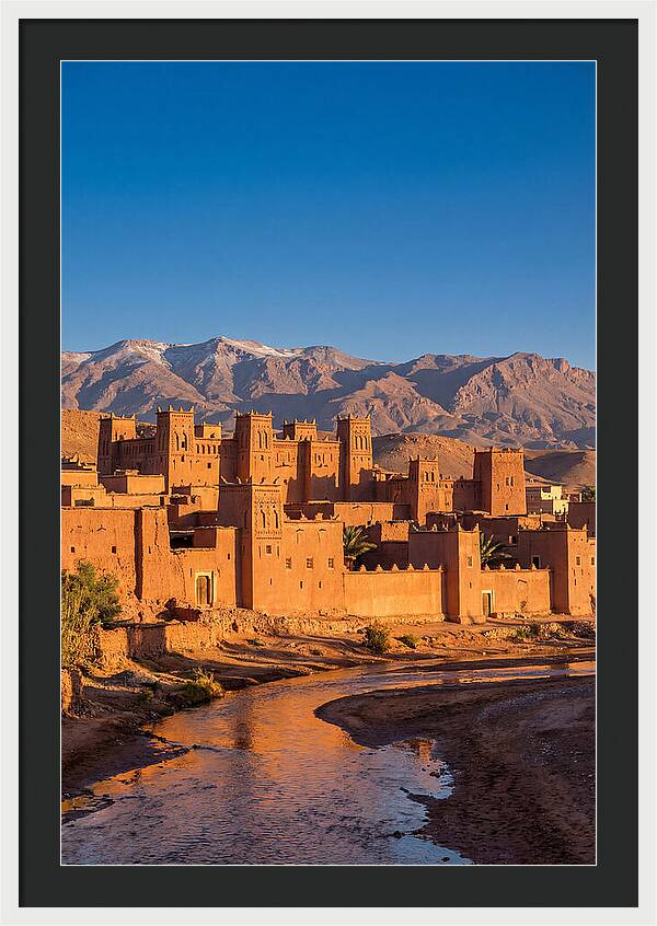 Ait Benhaddou At Golden Hour