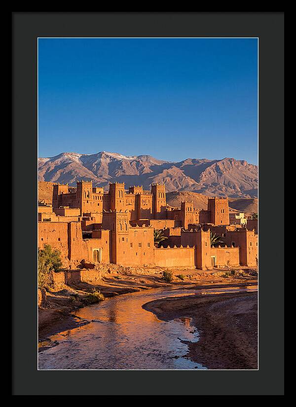 Ait Benhaddou At Golden Hour