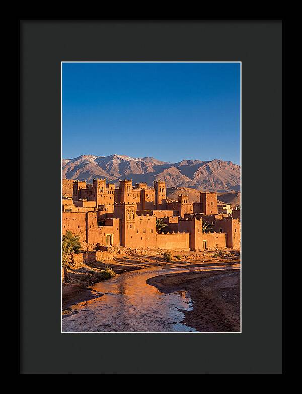 Ait Benhaddou At Golden Hour