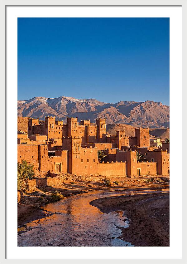 Ait Benhaddou At Golden Hour