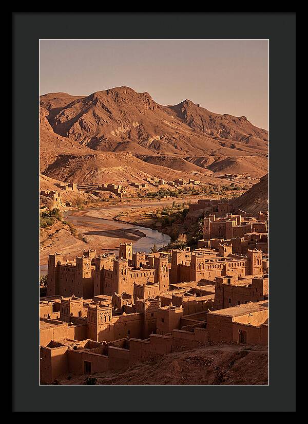 Ait Benhaddou Ksar At Dusk