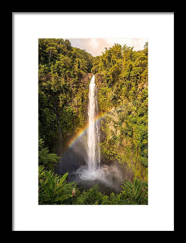 Akaka Falls At Golden Hour