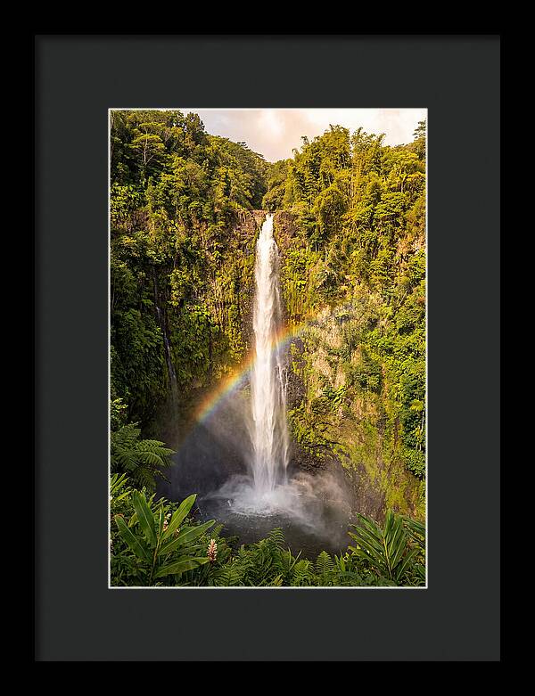 Akaka Falls At Golden Hour