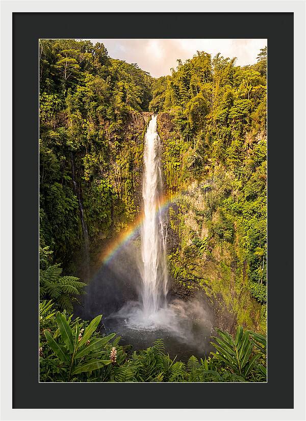 Akaka Falls At Golden Hour