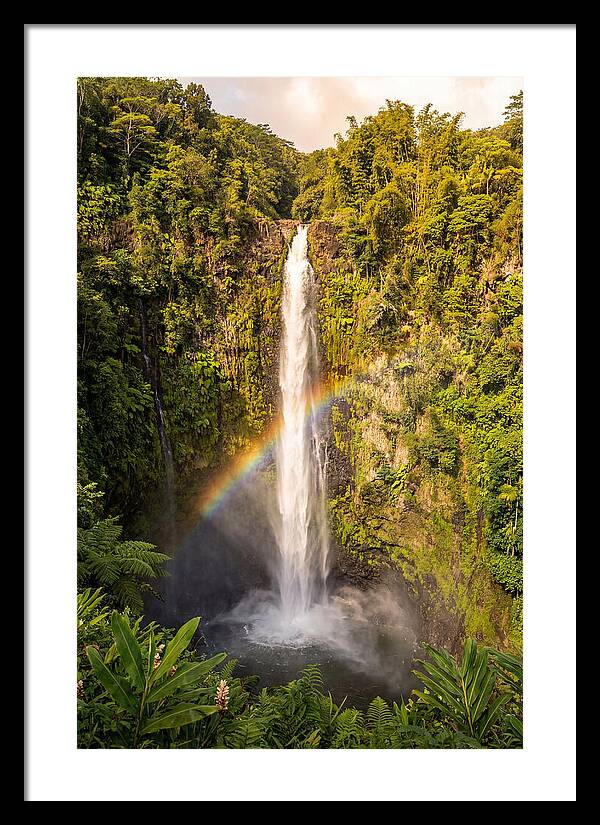 Akaka Falls At Golden Hour