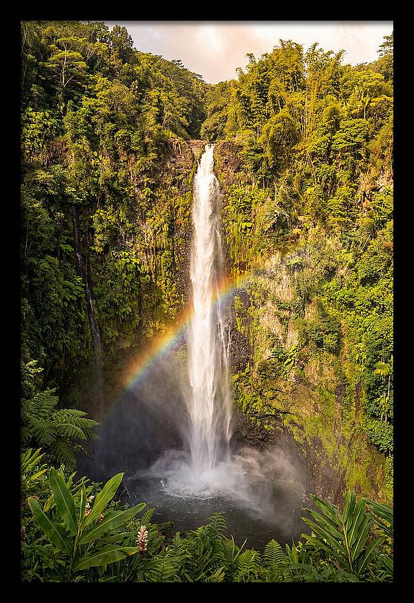 Akaka Falls At Golden Hour