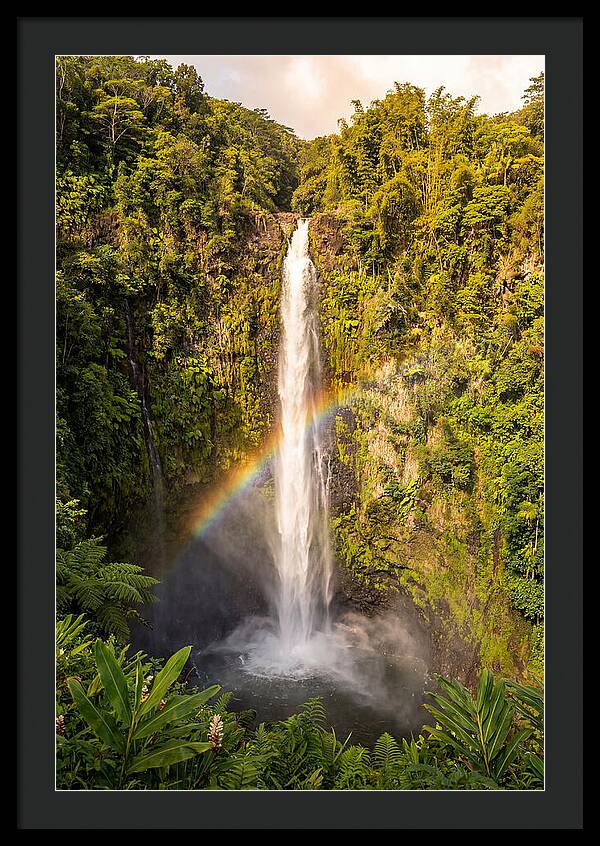 Akaka Falls At Golden Hour