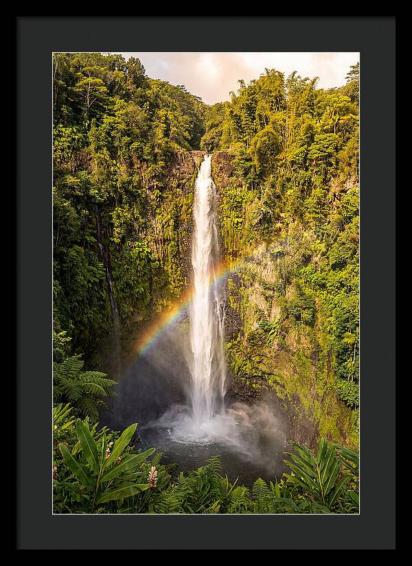 Akaka Falls At Golden Hour