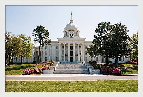 Alabama Capitol Building View