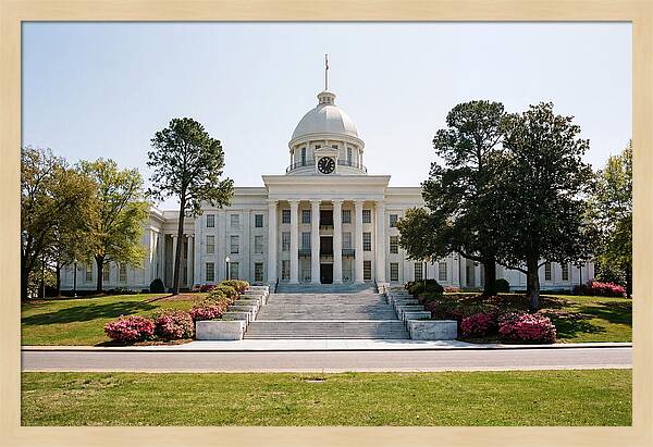 Alabama Capitol Building View