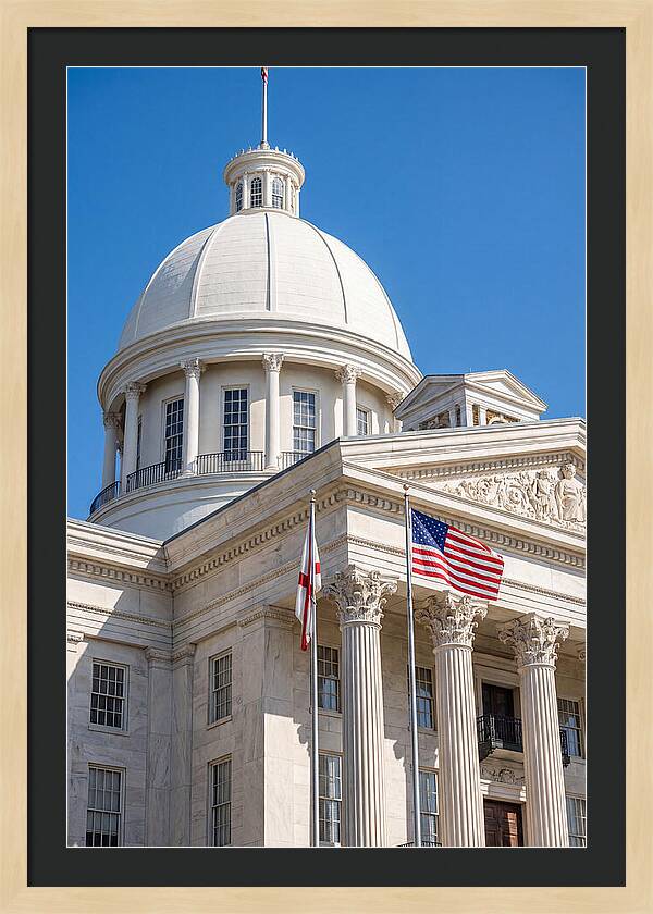 Alabama Capitol Dome Detail
