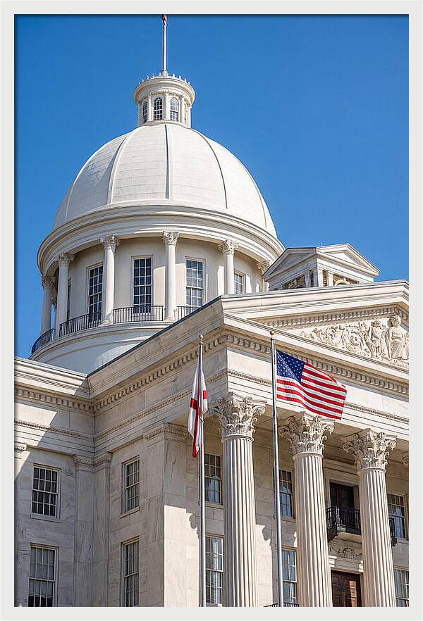 Alabama Capitol Dome Detail