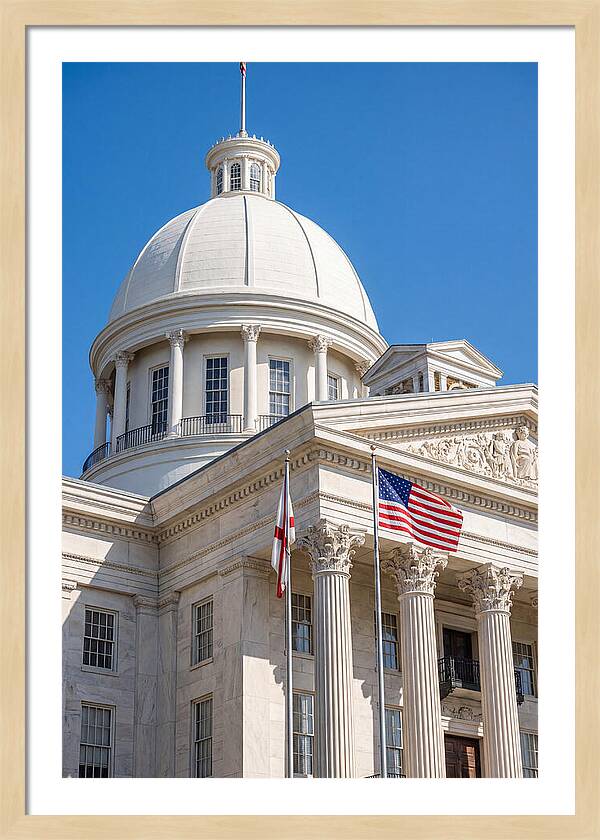Alabama Capitol Dome Detail