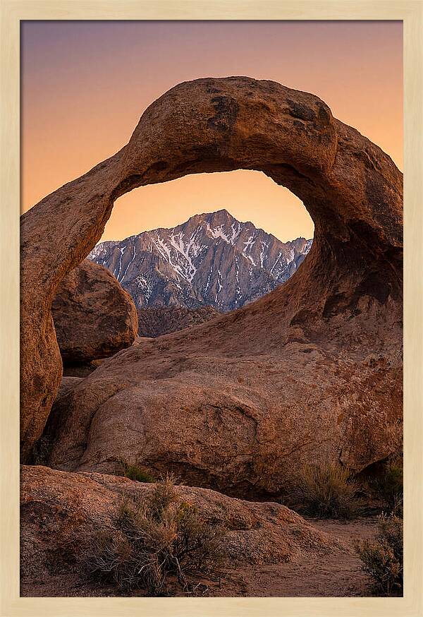 Alabama Hills Under Starry Skies