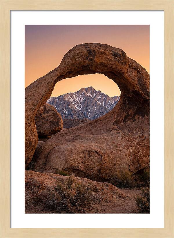 Alabama Hills Under Starry Skies