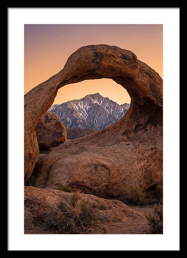 Alabama Hills Under Starry Skies