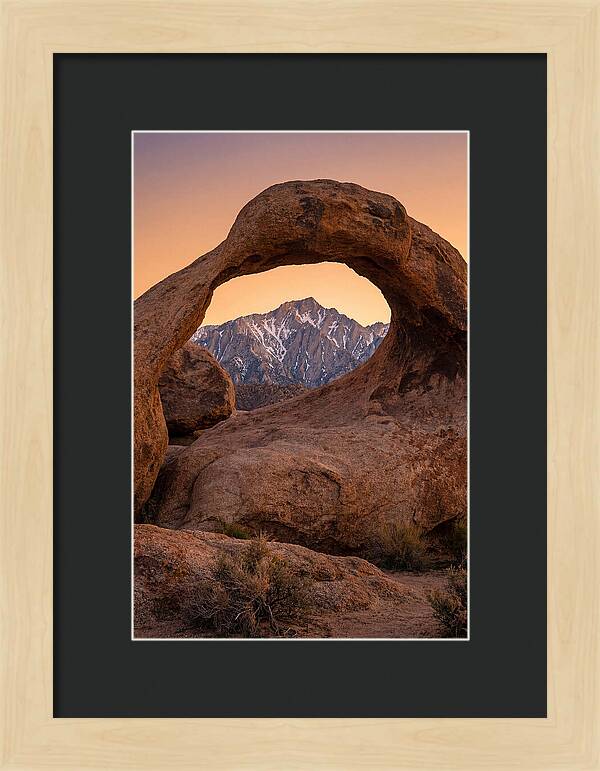 Alabama Hills Under Starry Skies