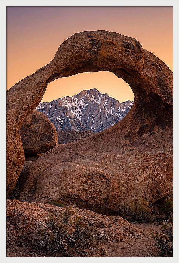 Alabama Hills Under Starry Skies