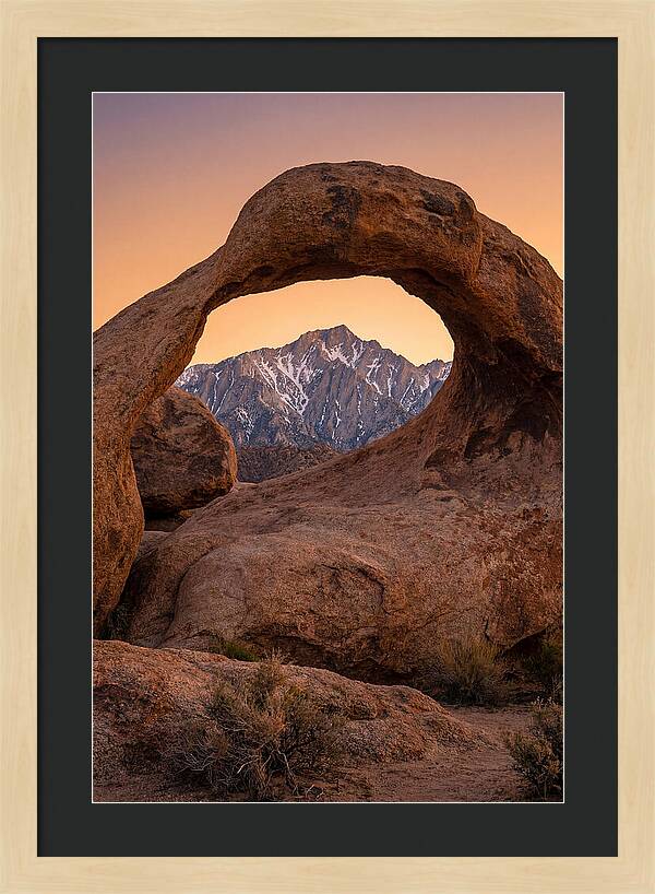Alabama Hills Under Starry Skies
