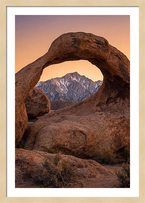 Alabama Hills Under Starry Skies