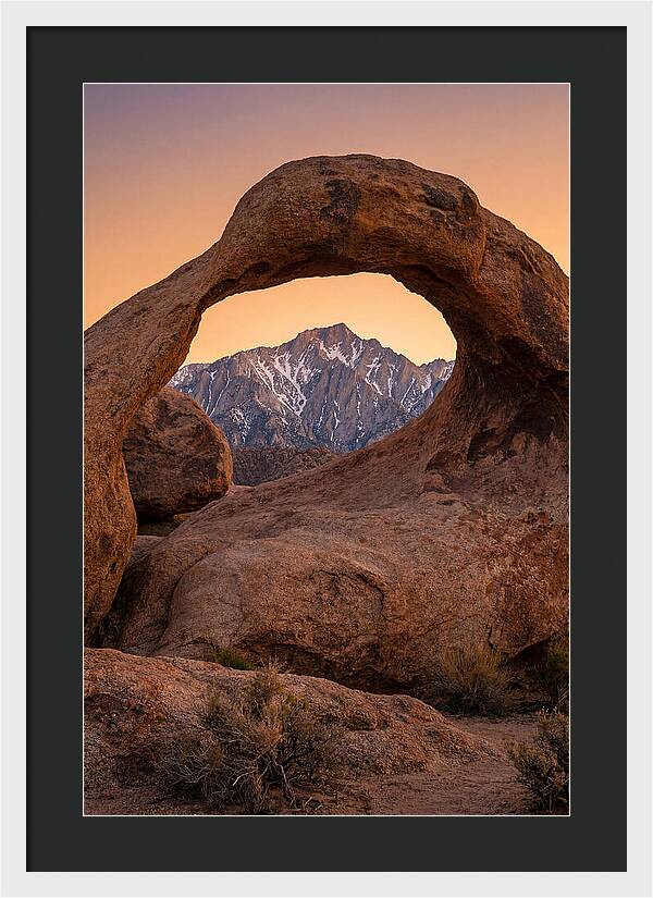 Alabama Hills Under Starry Skies