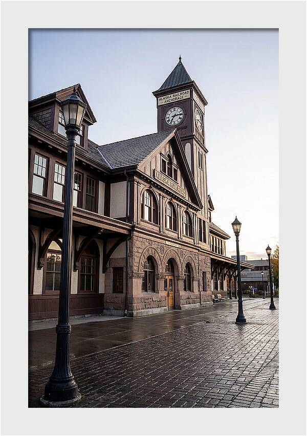 Alaska Railroad Depot Detail