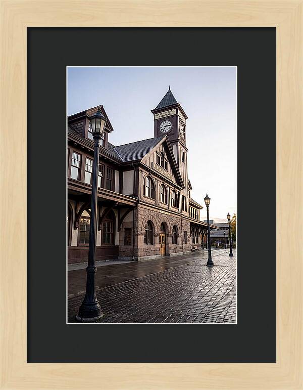 Alaska Railroad Depot Detail