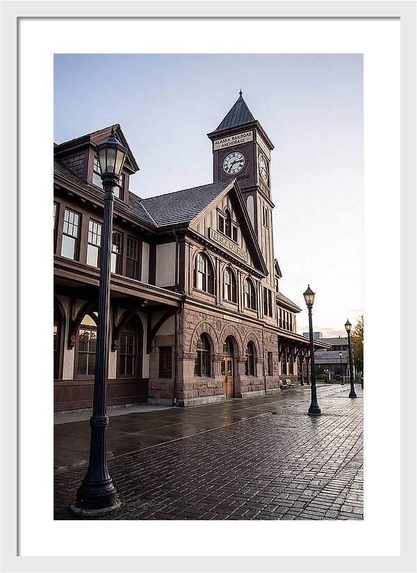 Alaska Railroad Depot Detail
