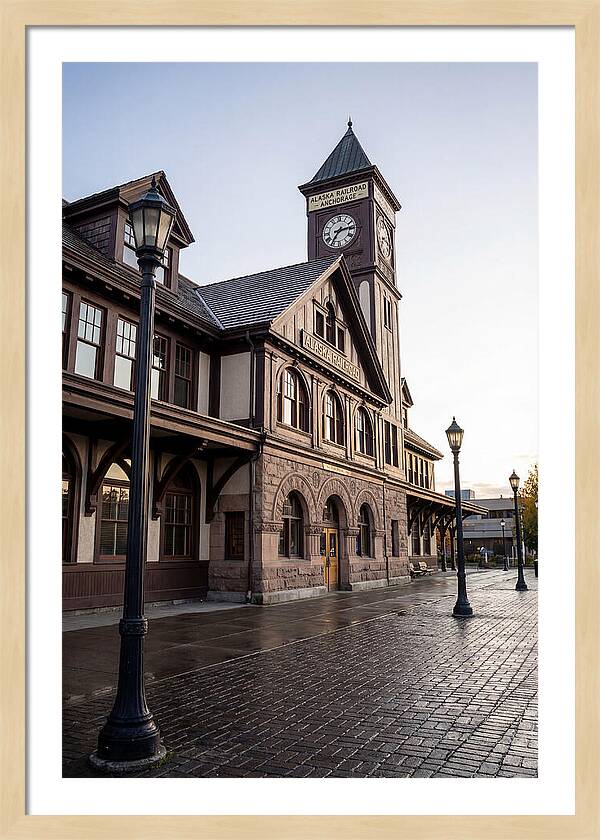 Alaska Railroad Depot Detail