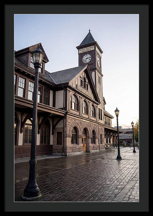 Alaska Railroad Depot Detail