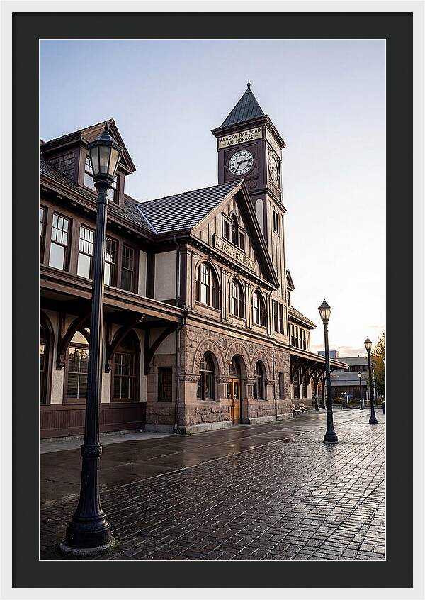 Alaska Railroad Depot Detail