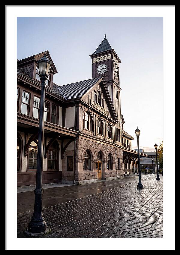 Alaska Railroad Depot Detail