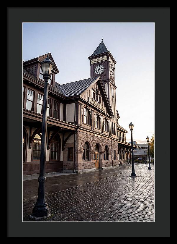 Alaska Railroad Depot Detail